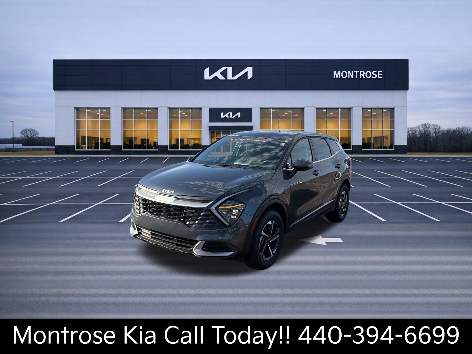 Gravity Gray 2024 Kia Sportage Hybrid LX AWD SUV / Crossover All-Wheel Drive 6-Speed Automatic