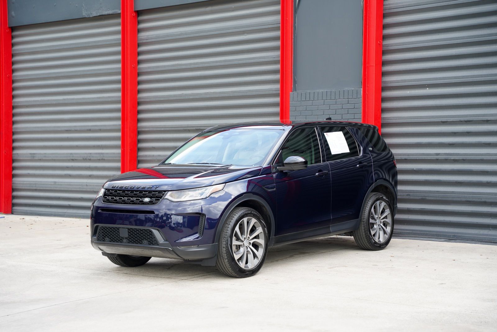 Blue 2023 Land Rover Discovery Sport P250 SE AWD SUV / Crossover All-Wheel Drive 9-Speed Automatic