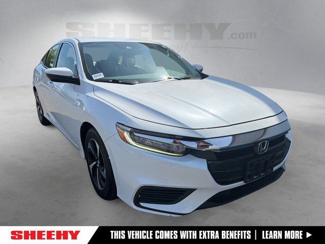 Platinum White Pearl 2022 Honda Insight EX FWD Sedan Front-Wheel Drive Continuously Variable Transmission