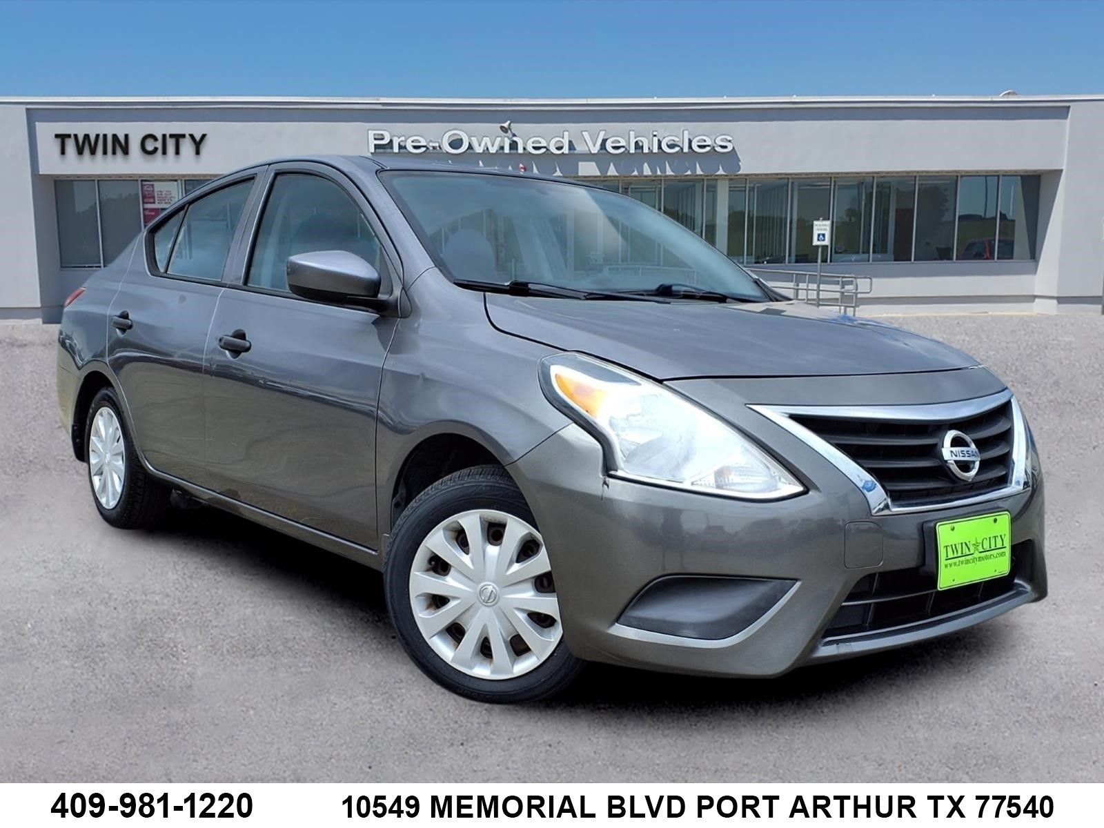 2017 Nissan Versa Sedan S Plus