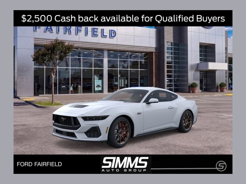 Oxford White 2026 Ford Mustang Coupe Rear-Wheel Drive Automatic