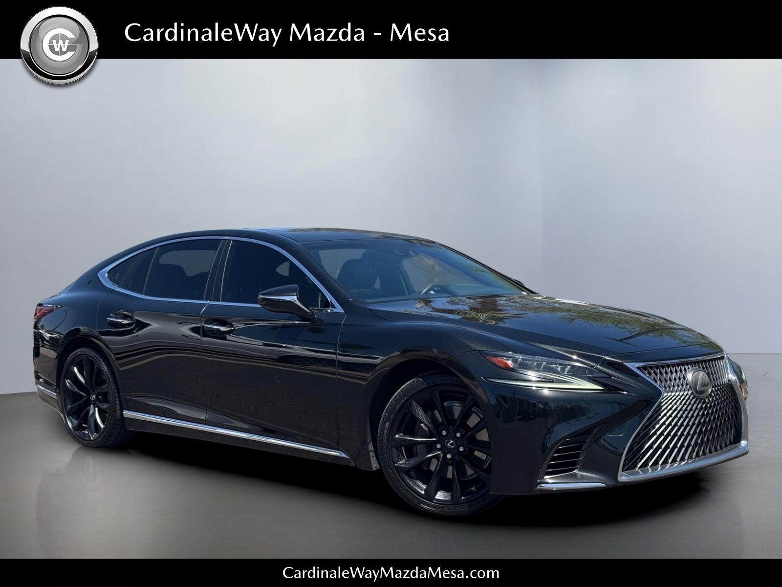 Black (Caviar) 2019 Lexus LS 500 RWD Sedan Rear-Wheel Drive Automatic