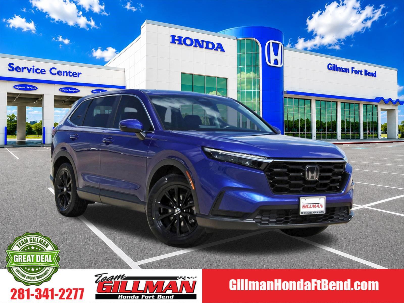 Canyon River Blue Met 2025 Honda CR-V SUV / Crossover Front-Wheel Drive Continuously Variable Transmission