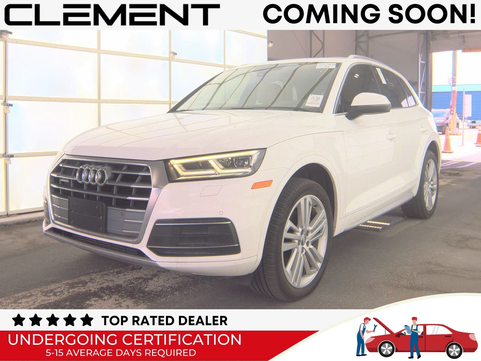 Ibis White 2020 Audi Q5 quattro Premium Plus 45 TFSI SUV / Crossover All-Wheel Drive 7-Speed Automatic
