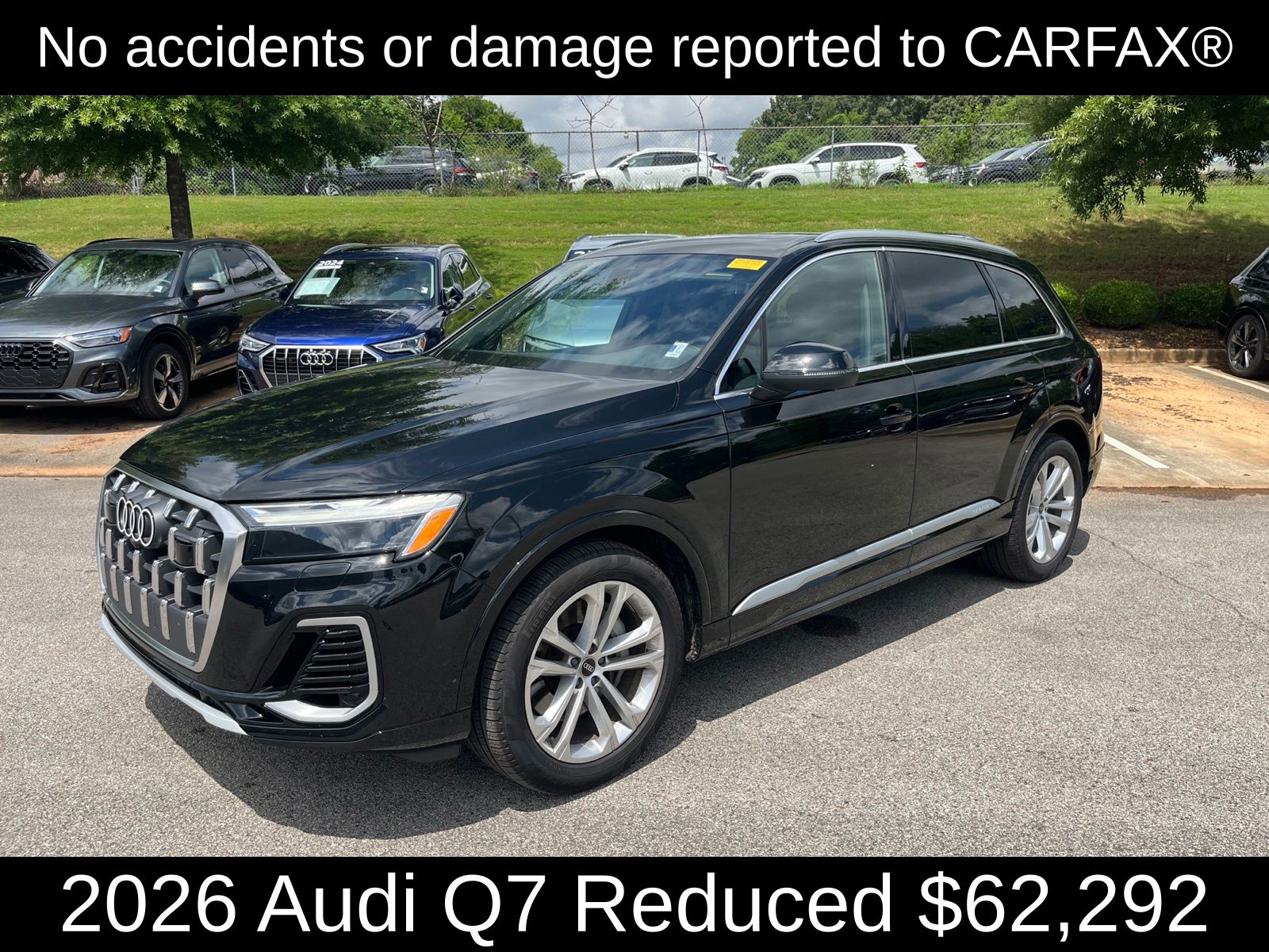 Mythos Black Metallic 2026 Audi Q7 SUV / Crossover All-Wheel Drive 8-Speed Automatic