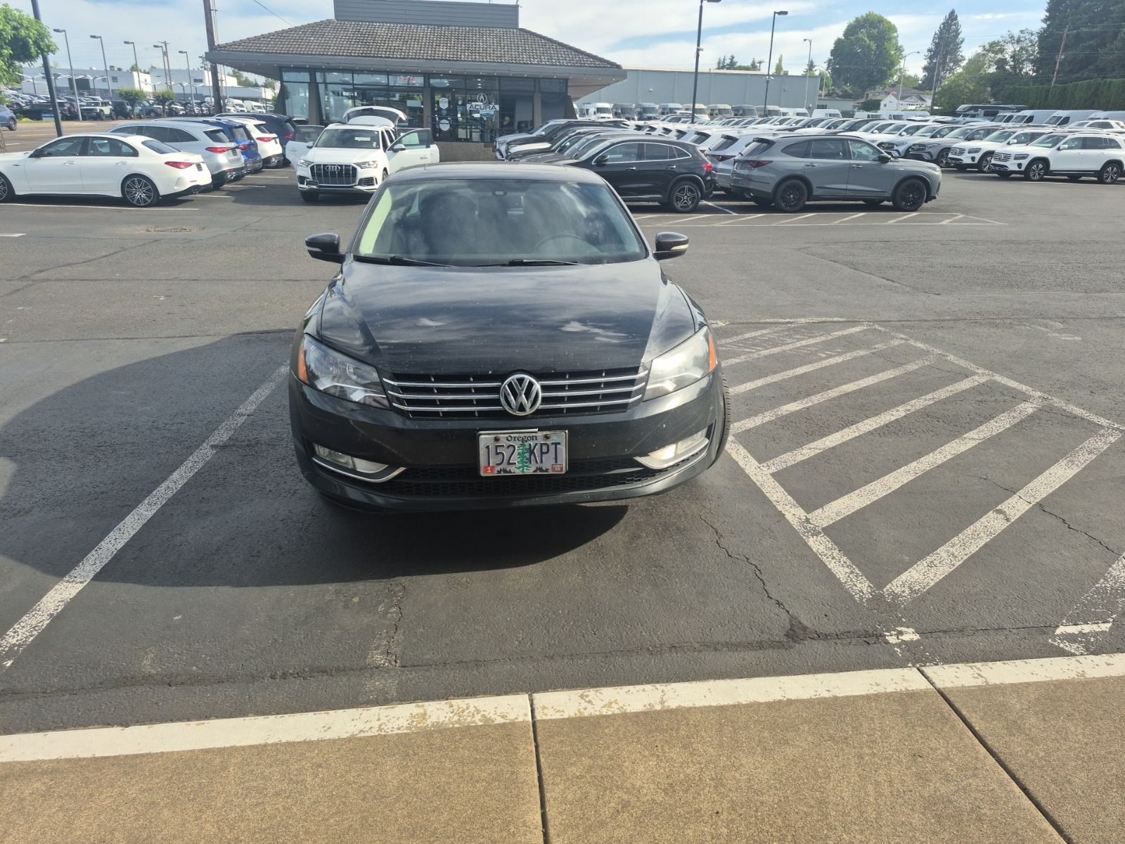 used 2014 Volkswagen Passat car, priced at $6,998