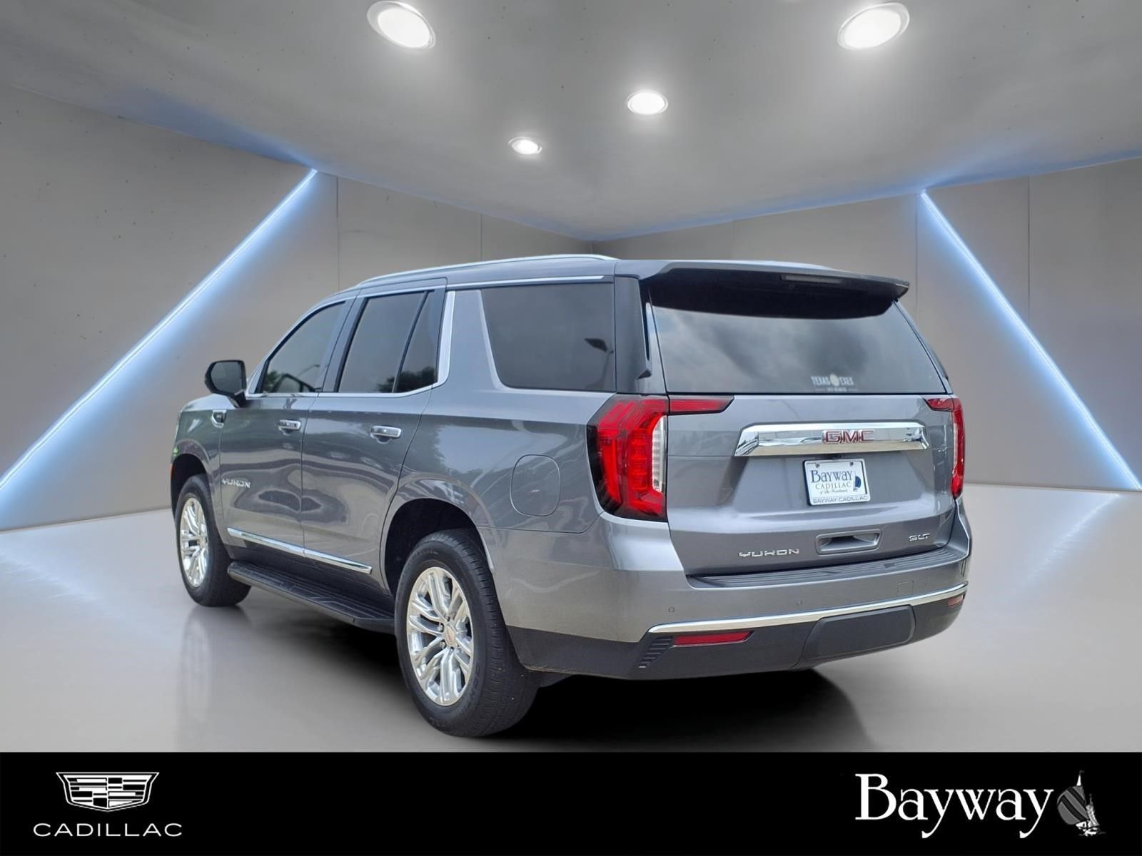 2022 GMC Yukon SLT Gray at Bayway Cadillac of The Woodlands