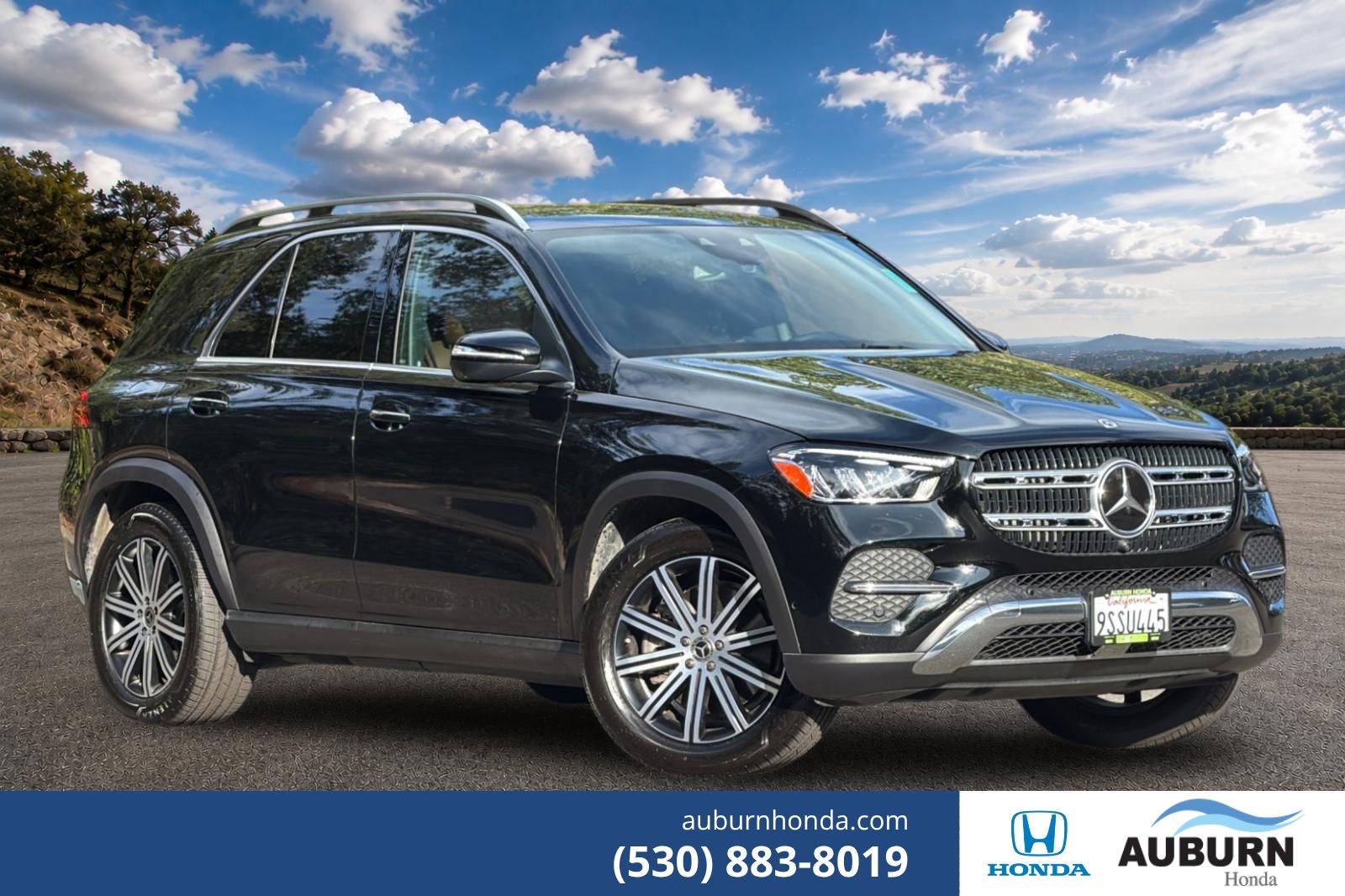 Obsidian Black Metallic 2025 Mercedes-Benz GLE SUV / Crossover All-Wheel Drive 9-Speed Automatic
