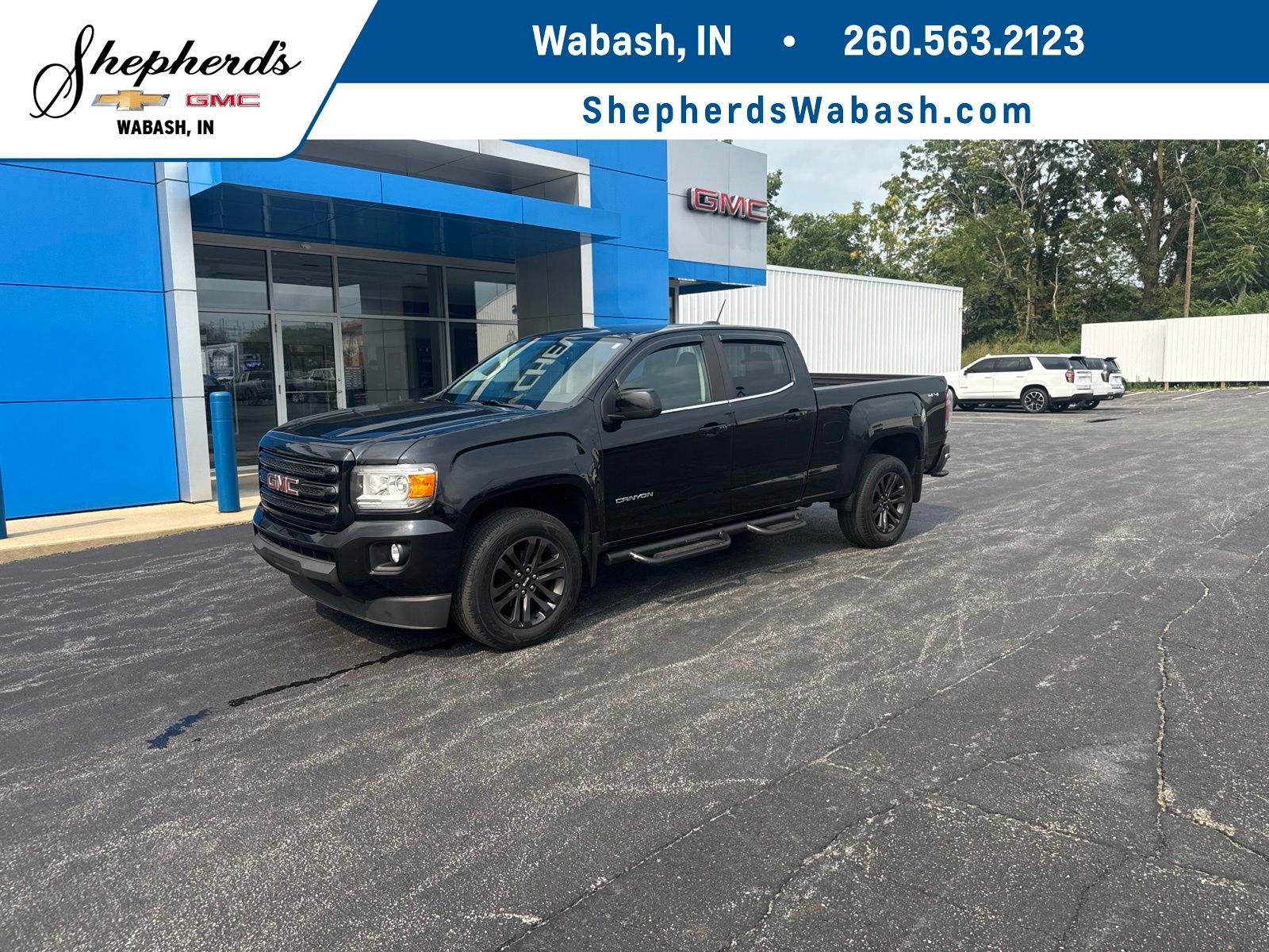 Onyx Black 2020 GMC Canyon Pickup Truck Four-Wheel Drive 8-Speed Automatic