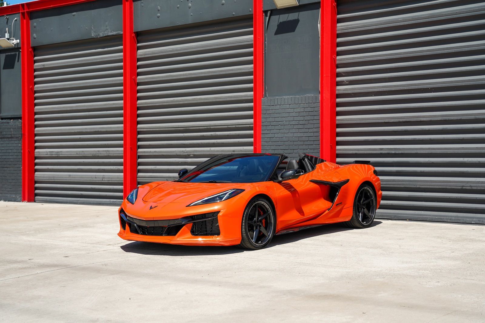 Sebring Orange Tintcoat 2025 Chevrolet Corvette E-Ray Convertible All-Wheel Drive 8-Speed Dual Clutch