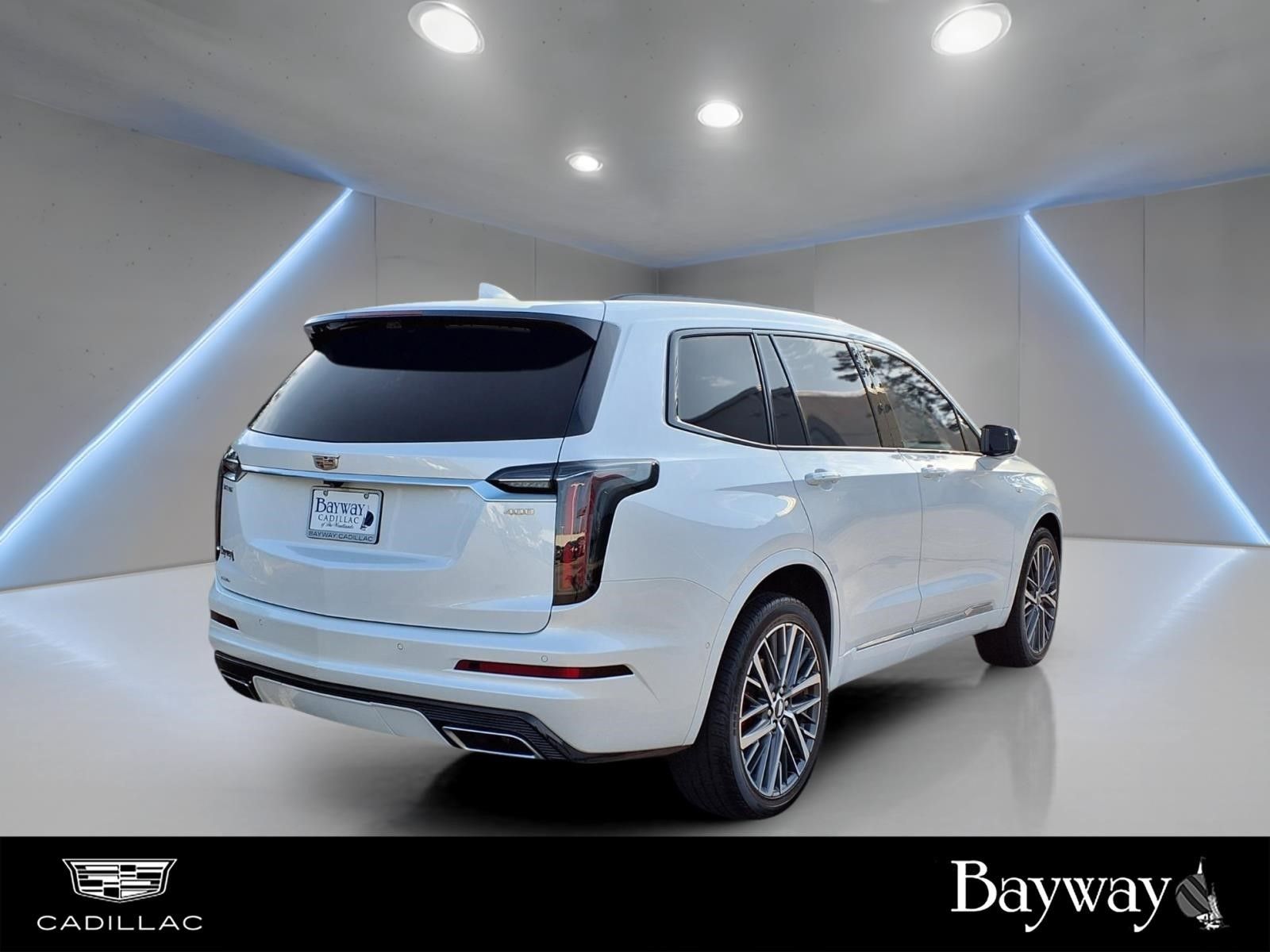 2024 Cadillac XT6 Sport White at Tom Peacock Cadillac