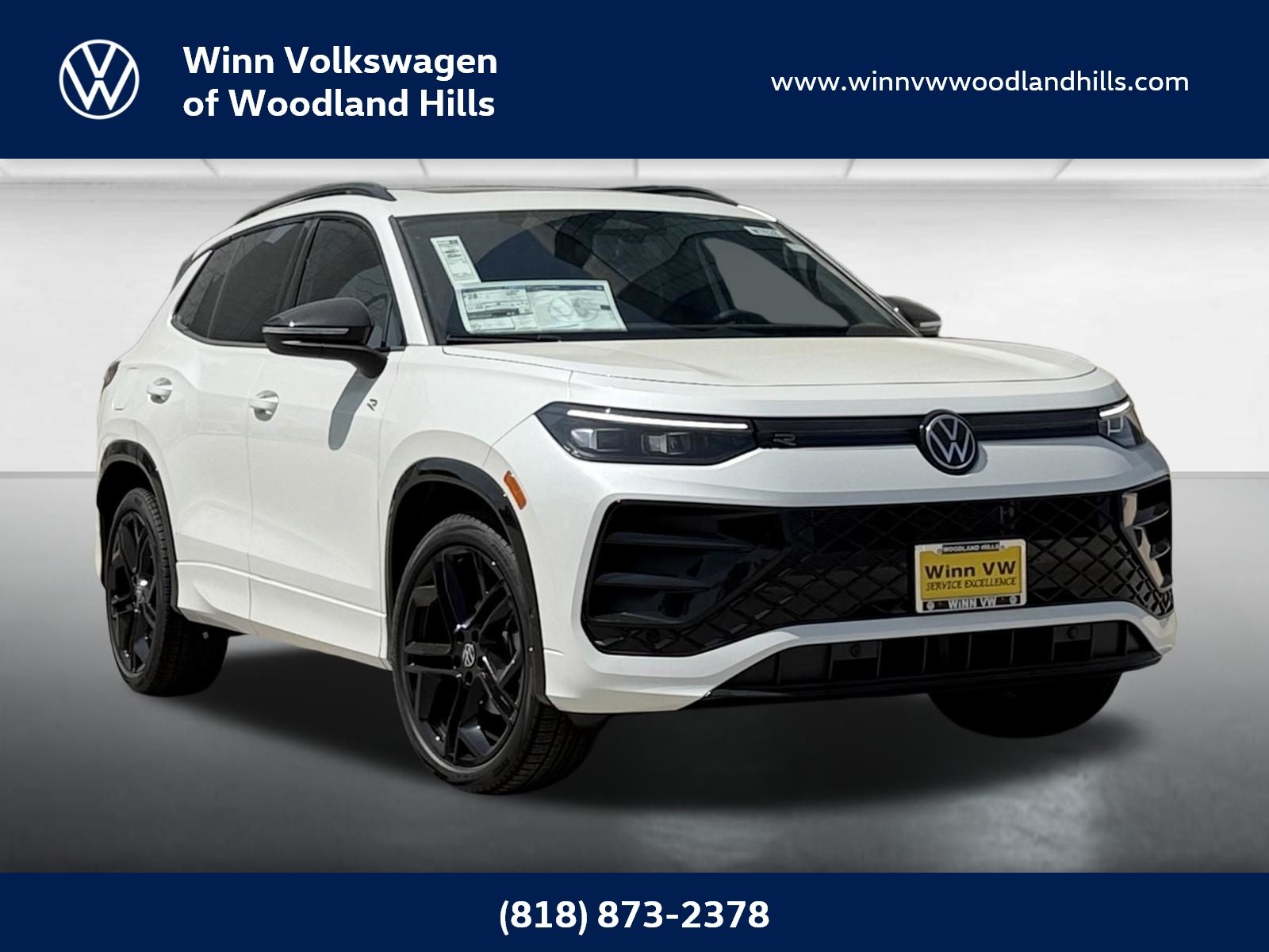 2026 Volkswagen Tiguan 2.0T SE R-Line Black