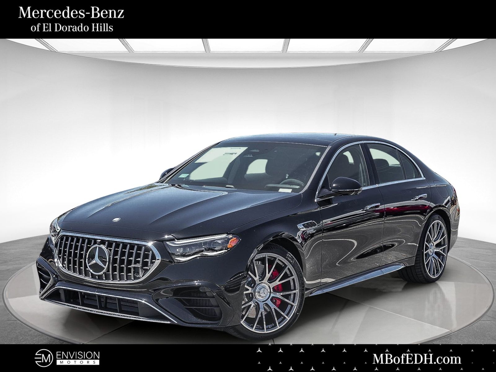Black 2026 Mercedes-Benz E-Class Sedan All-Wheel Drive 9-Speed Automatic