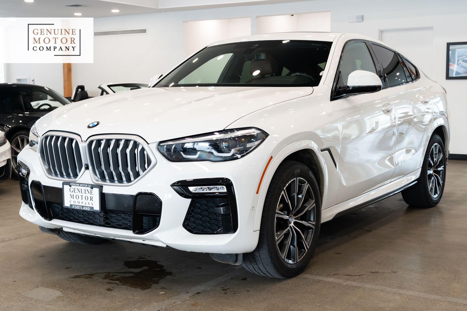 Alpine White 2021 BMW X6 xDrive40i AWD SUV / Crossover All-Wheel Drive 8-Speed Automatic