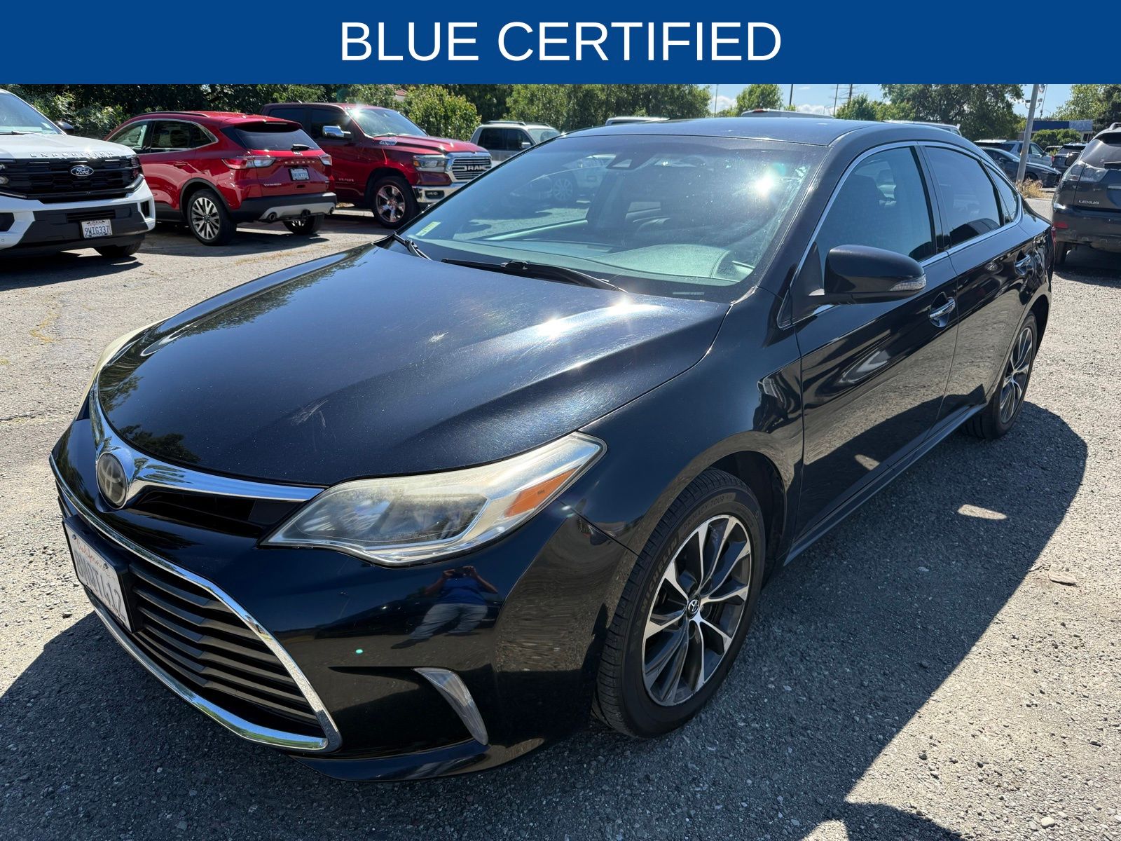 Midnight Black Metallic 2018 Toyota Avalon XLE Sedan Front-Wheel Drive 6-Speed Automatic