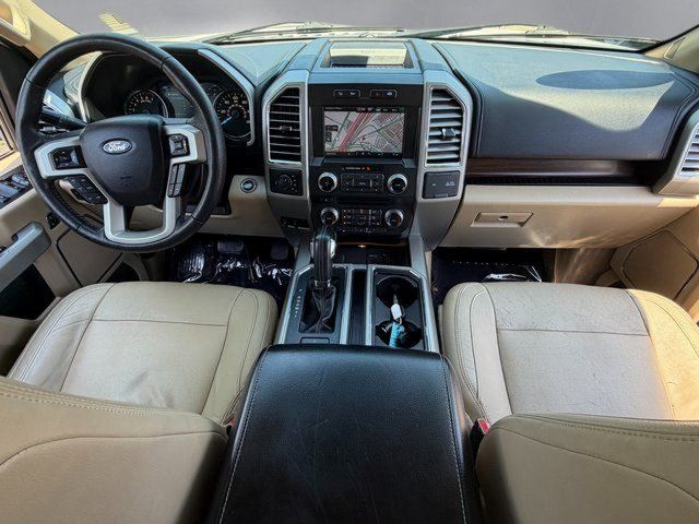 Used 2015 White Platinum Clearcoat Metallic Ford Lariat image 4