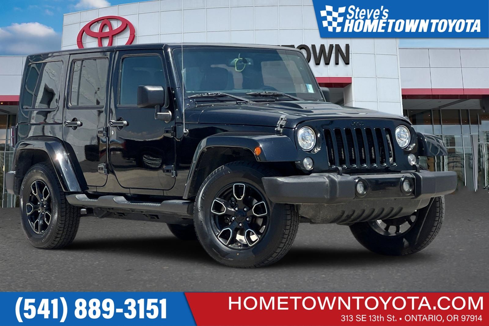 Black Clearcoat 2018 Jeep Wrangler SUV / Crossover Four-Wheel Drive 5-Speed Automatic