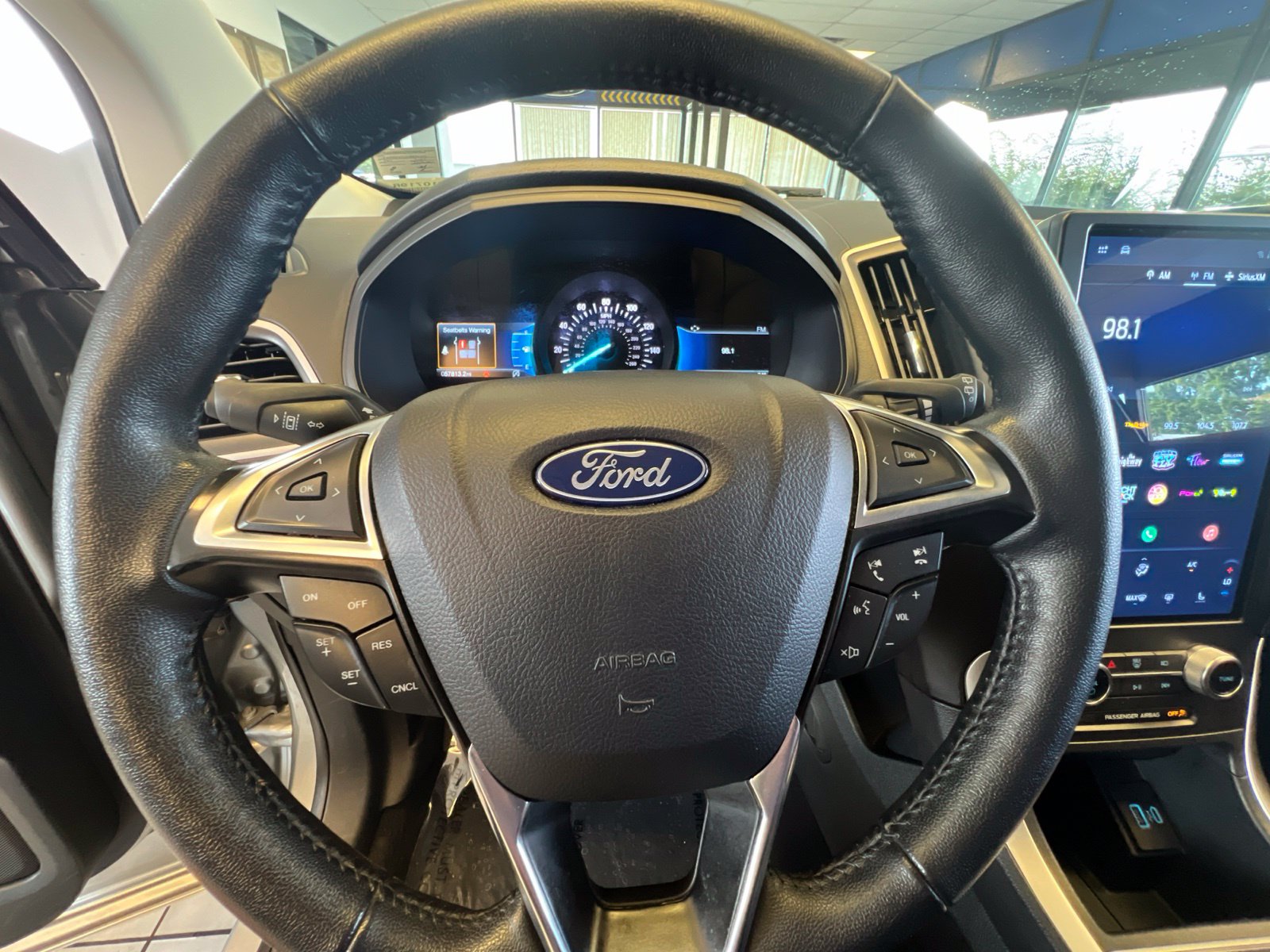 Certified Used 2024 Iconic Silver Metallic Ford SEL image 18