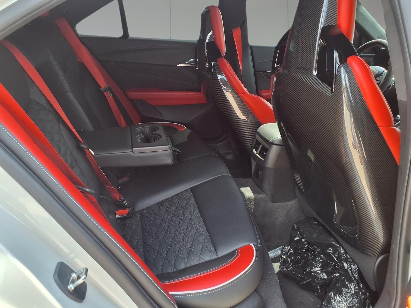 2023 Cadillac CT4 V-Series White at DeMontrond Automotive Group