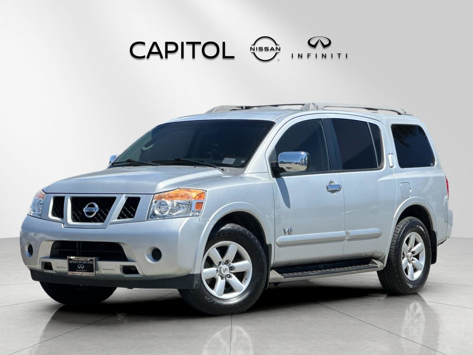 Silver Lightning 2008 Nissan Armada SUV / Crossover 4X2 5-Speed Automatic Overdrive