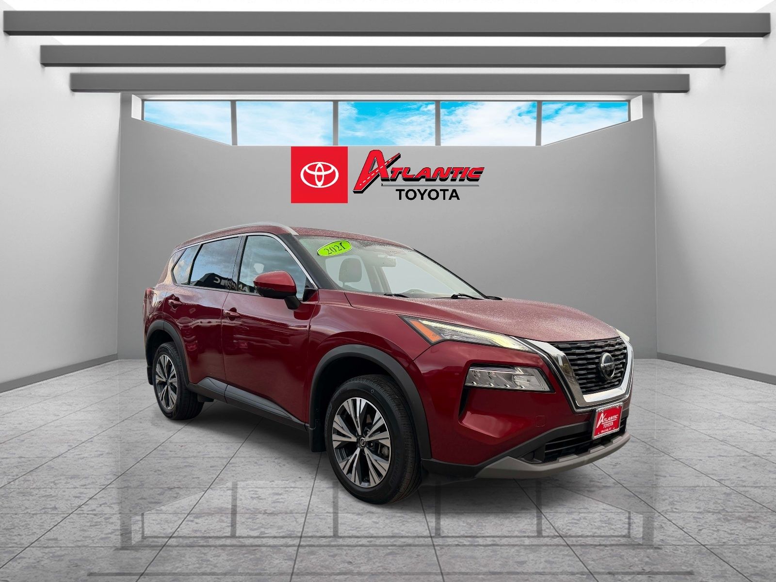 Red (Scarlet Ember Tintcoat) 2021 Nissan Rogue SV AWD SUV / Crossover All-Wheel Drive Continuously Variable Transmission