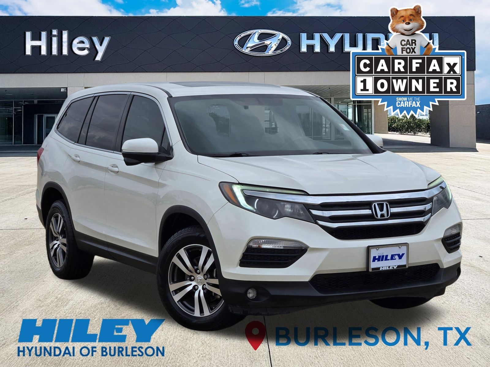 White Diamond Pearl 2017 Honda Pilot SUV / Crossover All-Wheel Drive 6-Speed Automatic