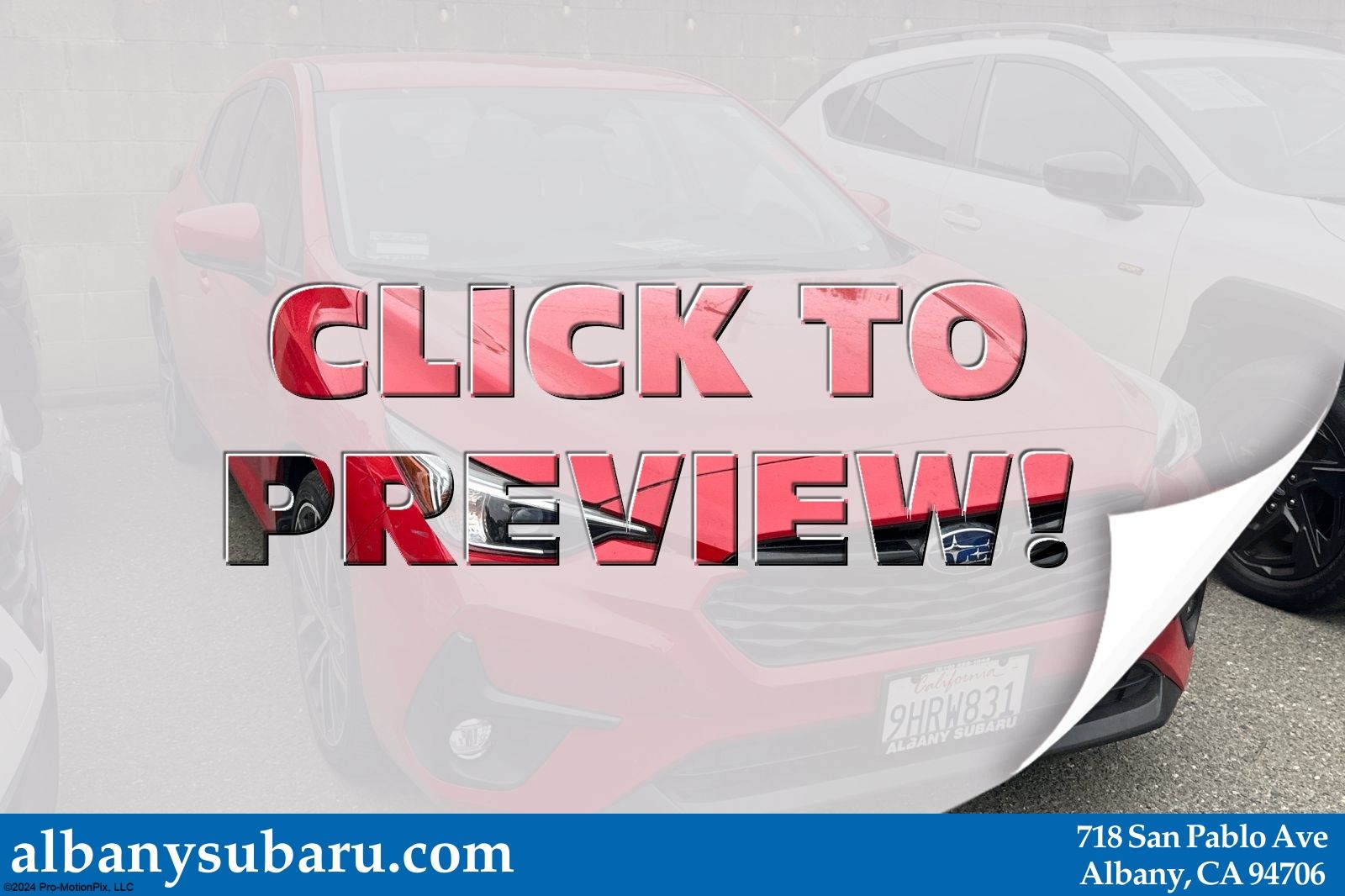 Pure Red 2024 Subaru Impreza Sport AWD Wagon All-Wheel Drive Continuously Variable Transmission
