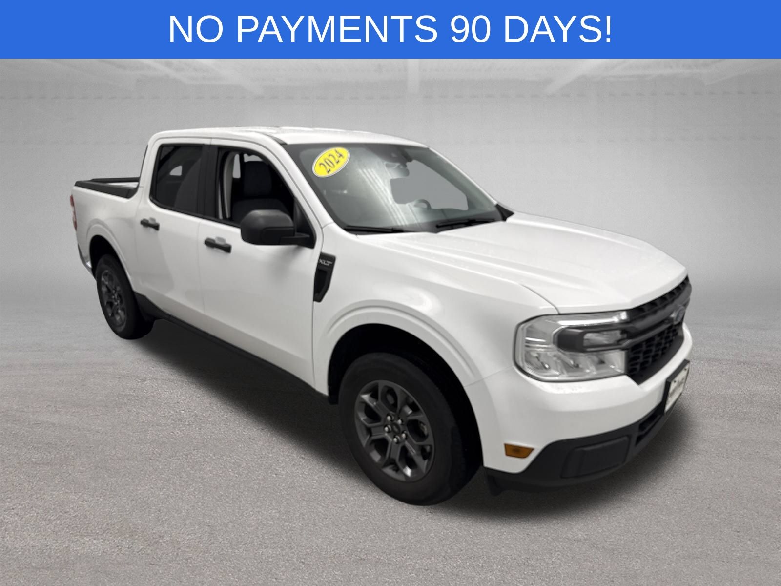 Oxford White 2024 Ford Maverick Pickup Truck All-Wheel Drive 8-Speed Automatic
