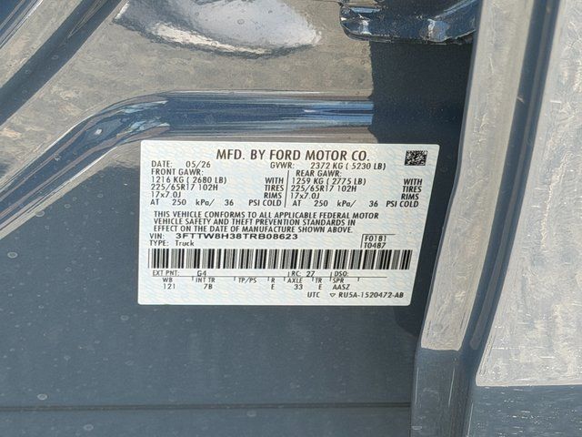 New 2026 Azure Gray Metallic Tri-Coat Ford XLT image 33