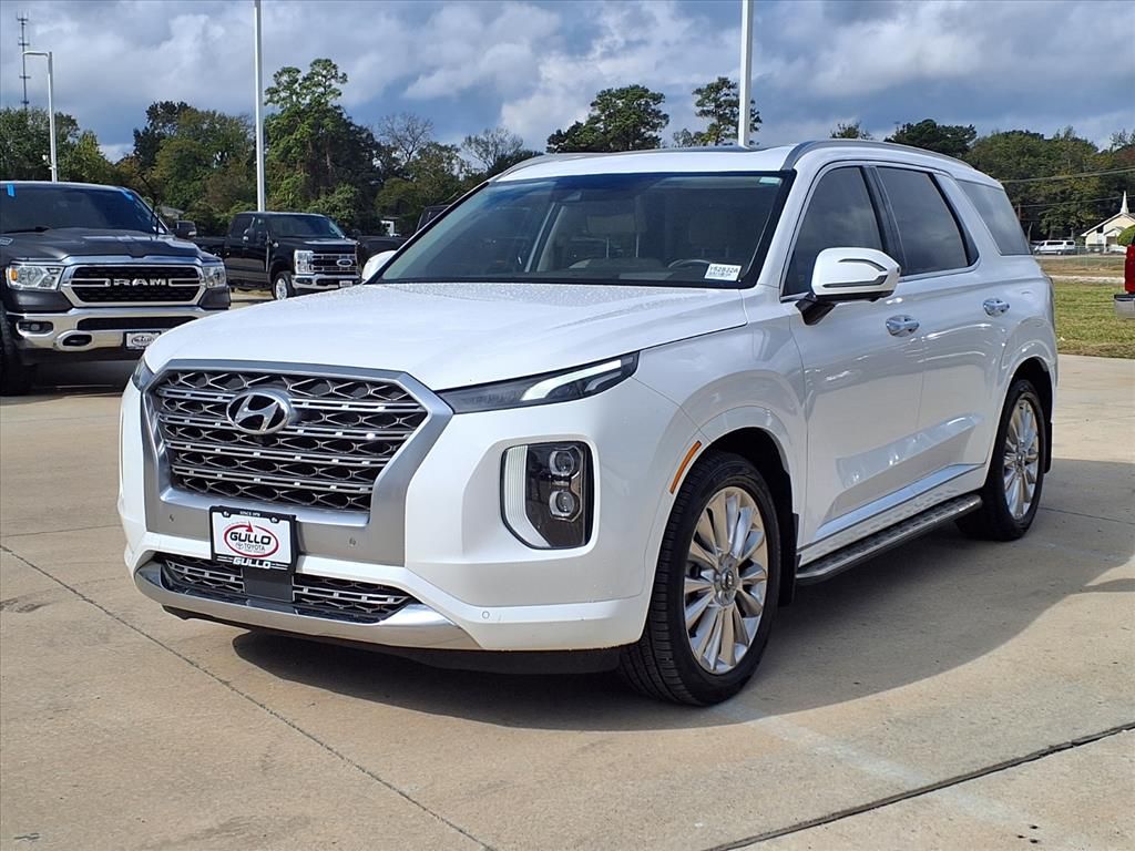 2020 Hyundai Palisade Limited White at DeMontrond Gulf Freeway