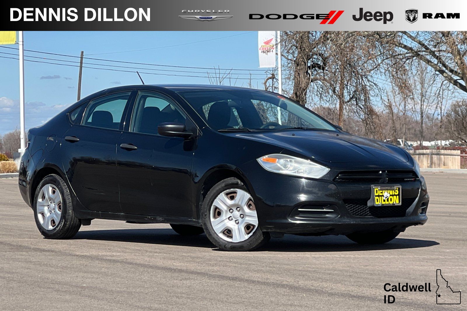 Pitch Black Clearcoat 2013 Dodge Dart SE FWD Sedan Front-Wheel Drive 6-Speed Automatic