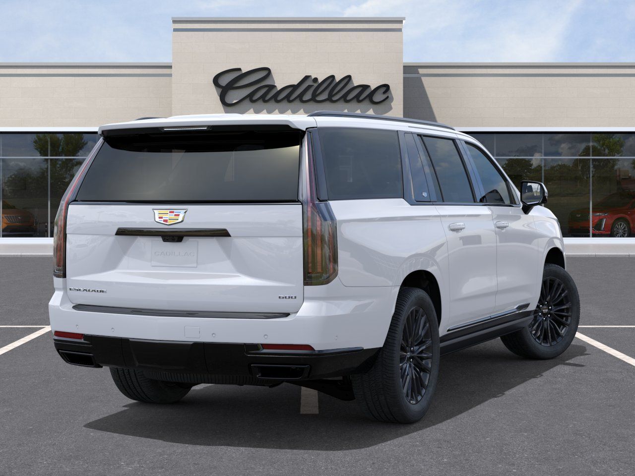 2026 Cadillac Escalade ESV Platinum Edition White at Ross Downing Buick GMC