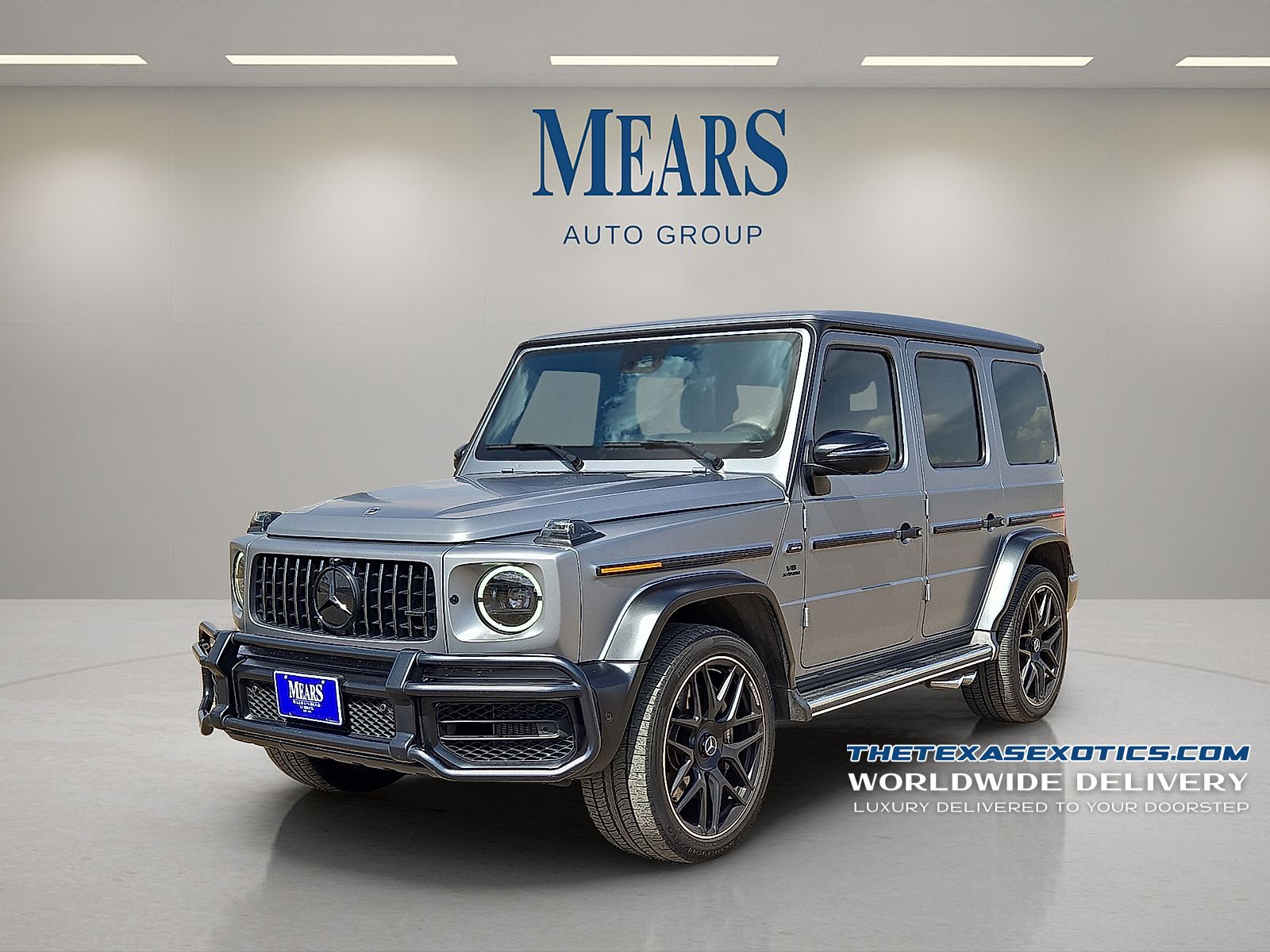 Gray (MANUFAKTUR Platinum magno) 2024 Mercedes-Benz G-Class SUV / Crossover All-Wheel Drive 9-Speed Automatic