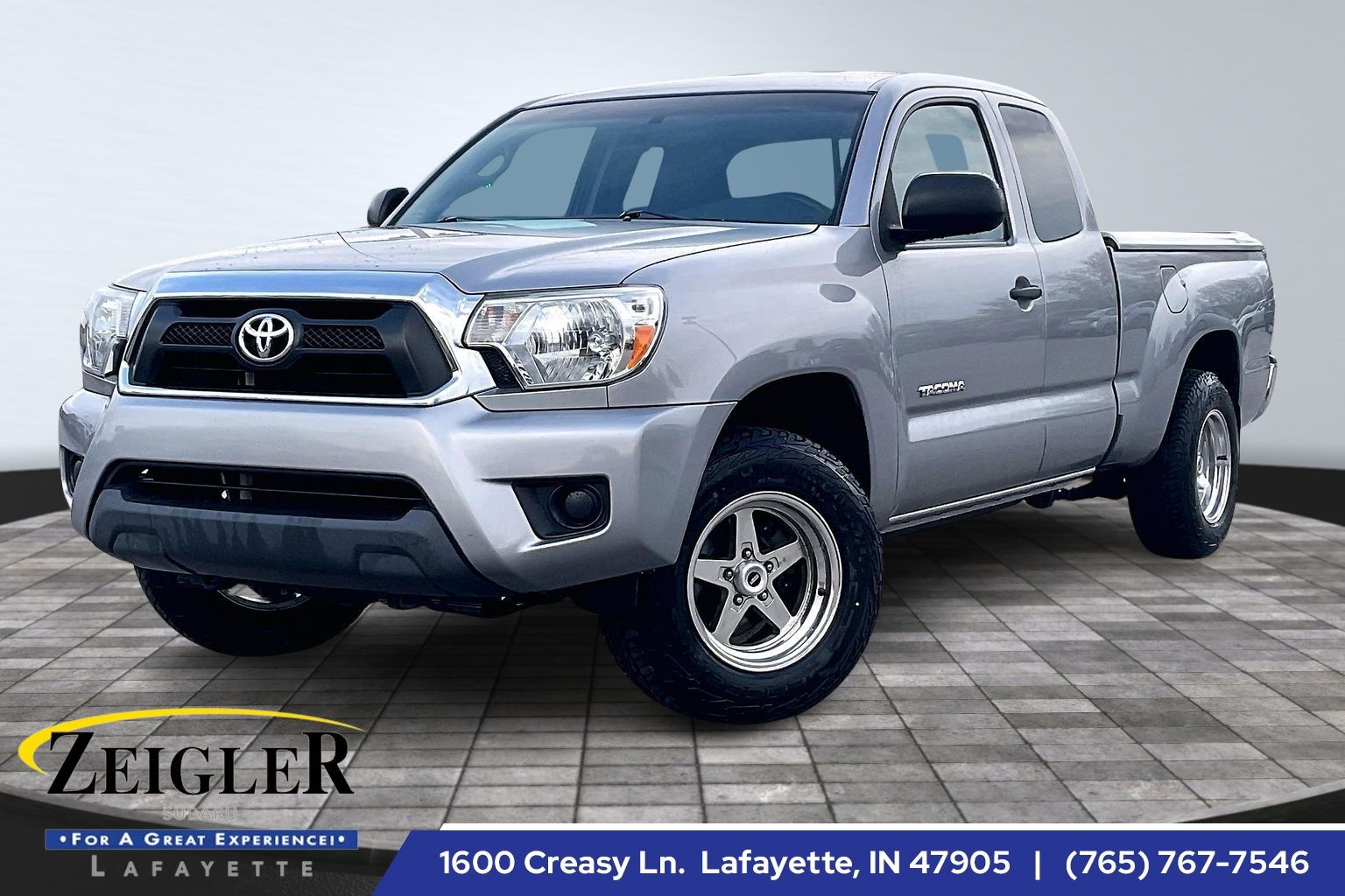 Silver Sky Metallic 2014 Toyota Tacoma Access Cab SB Pickup Truck 4X2 4-Speed Automatic