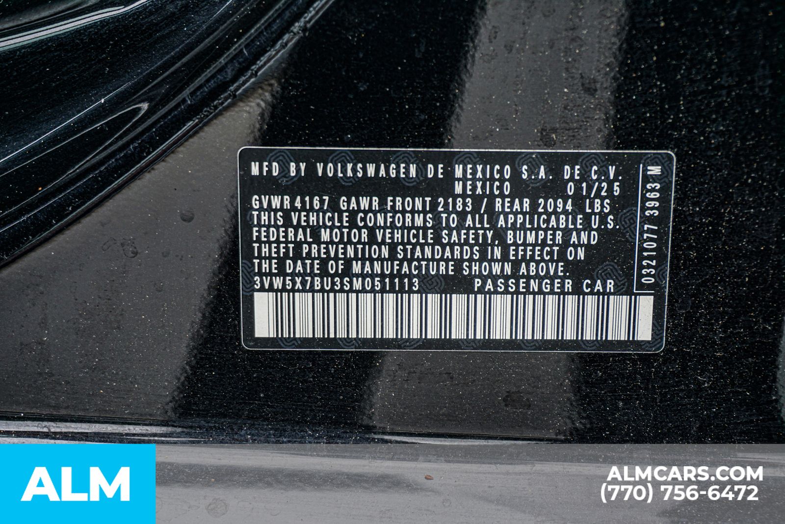 Used 2025 Black Volkswagen 1.5T S image 57
