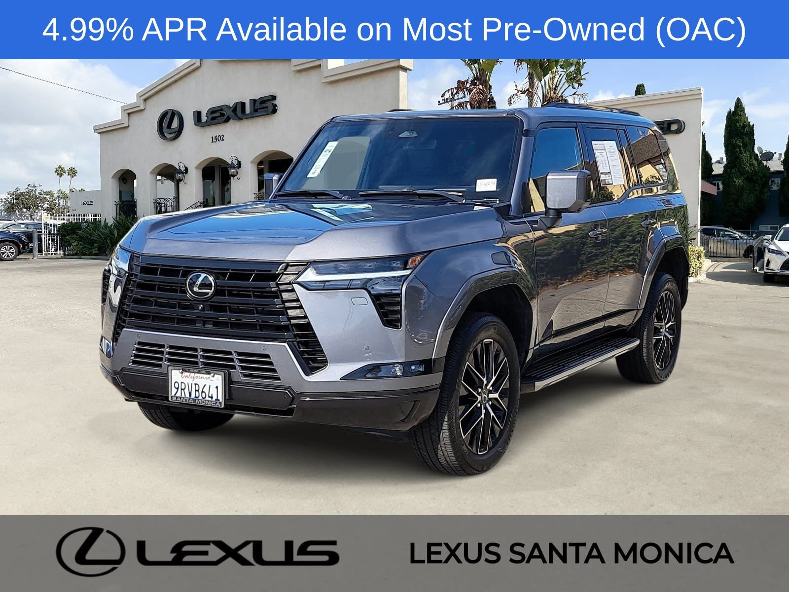 Nebula Gray Pearl 2024 Lexus GX SUV / Crossover All-Wheel Drive Automatic