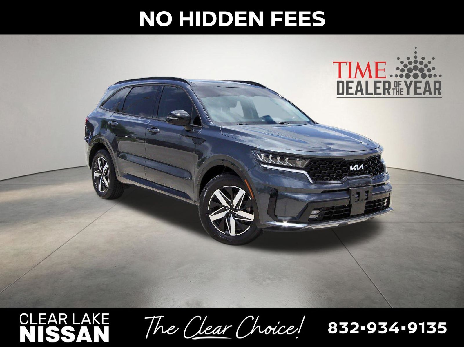 Gravity Gray 2023 Kia Sorento SUV / Crossover Front-Wheel Drive 8-Speed Dual Clutch