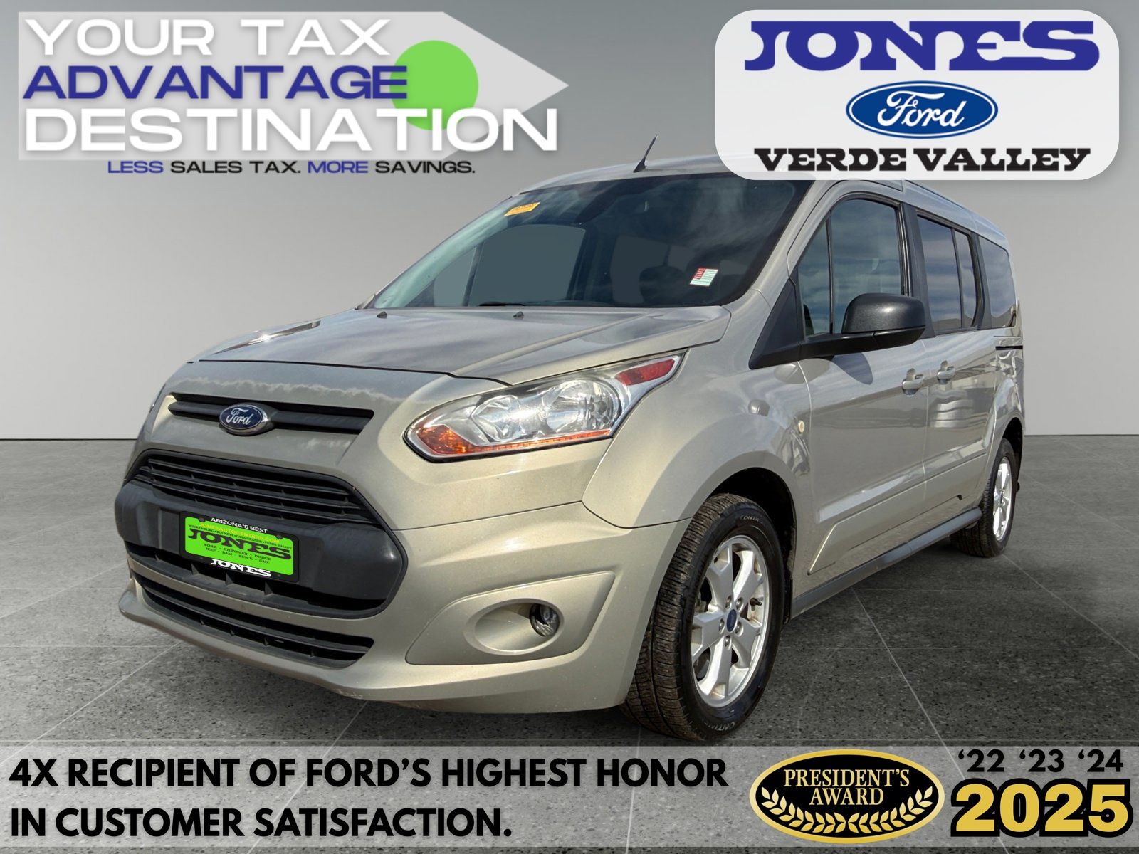 2016 Ford Transit Connect Wagon XLT LWB FWD with Rear Liftgate