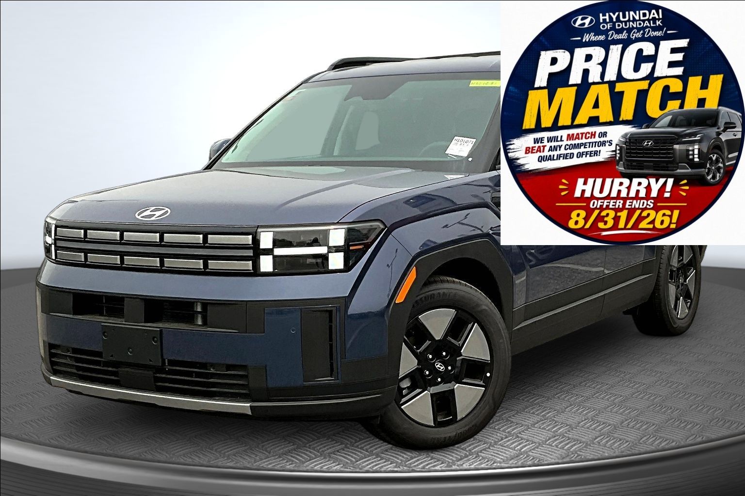 Atlantis Blue 2026 Hyundai Santa Fe Hybrid SUV / Crossover All-Wheel Drive 6-Speed Automatic