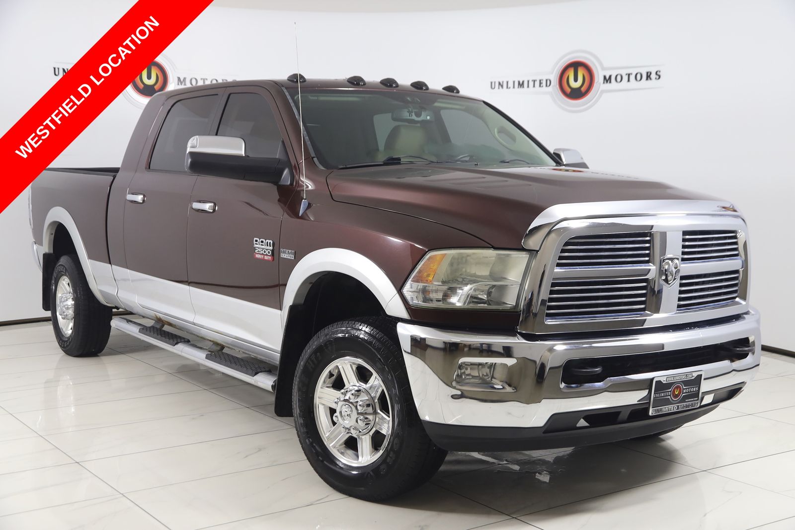 Deep Molten Red Pearlcoat 2012 RAM 2500 Pickup Truck Four-Wheel Drive 6-Speed Automatic
