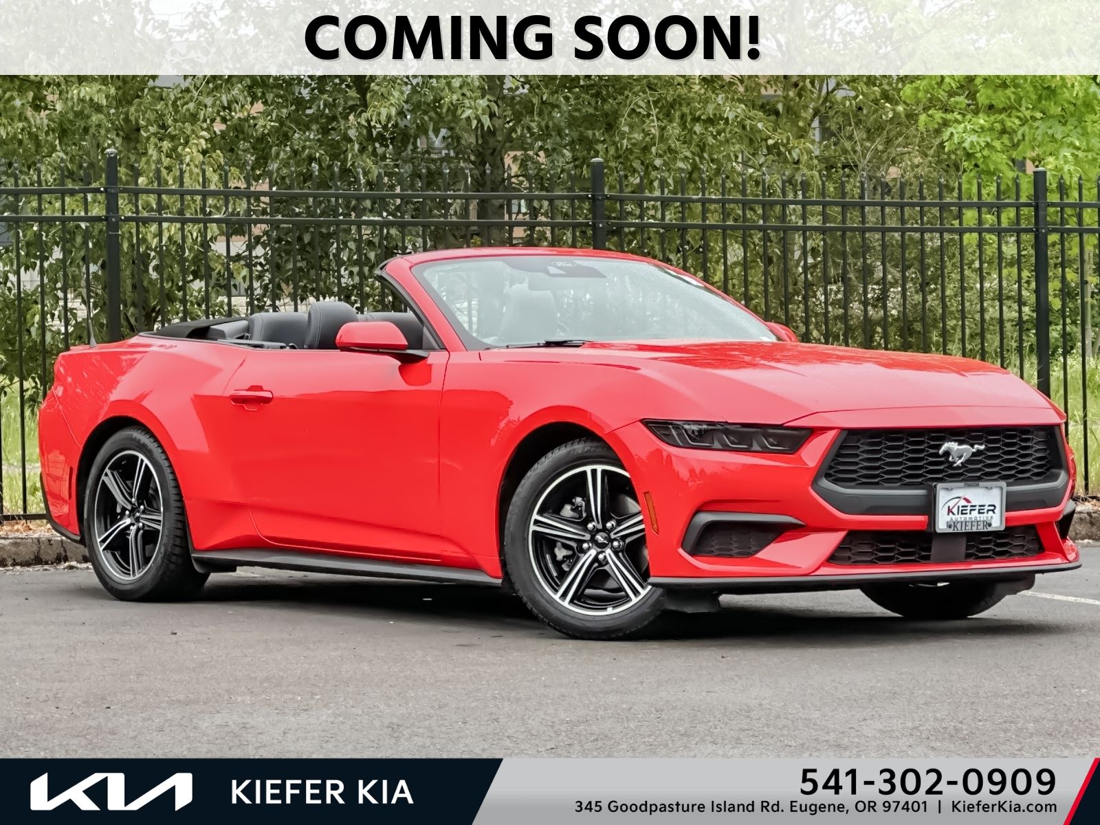 2025 Ford Mustang Convertible Rear-Wheel Drive Automatic