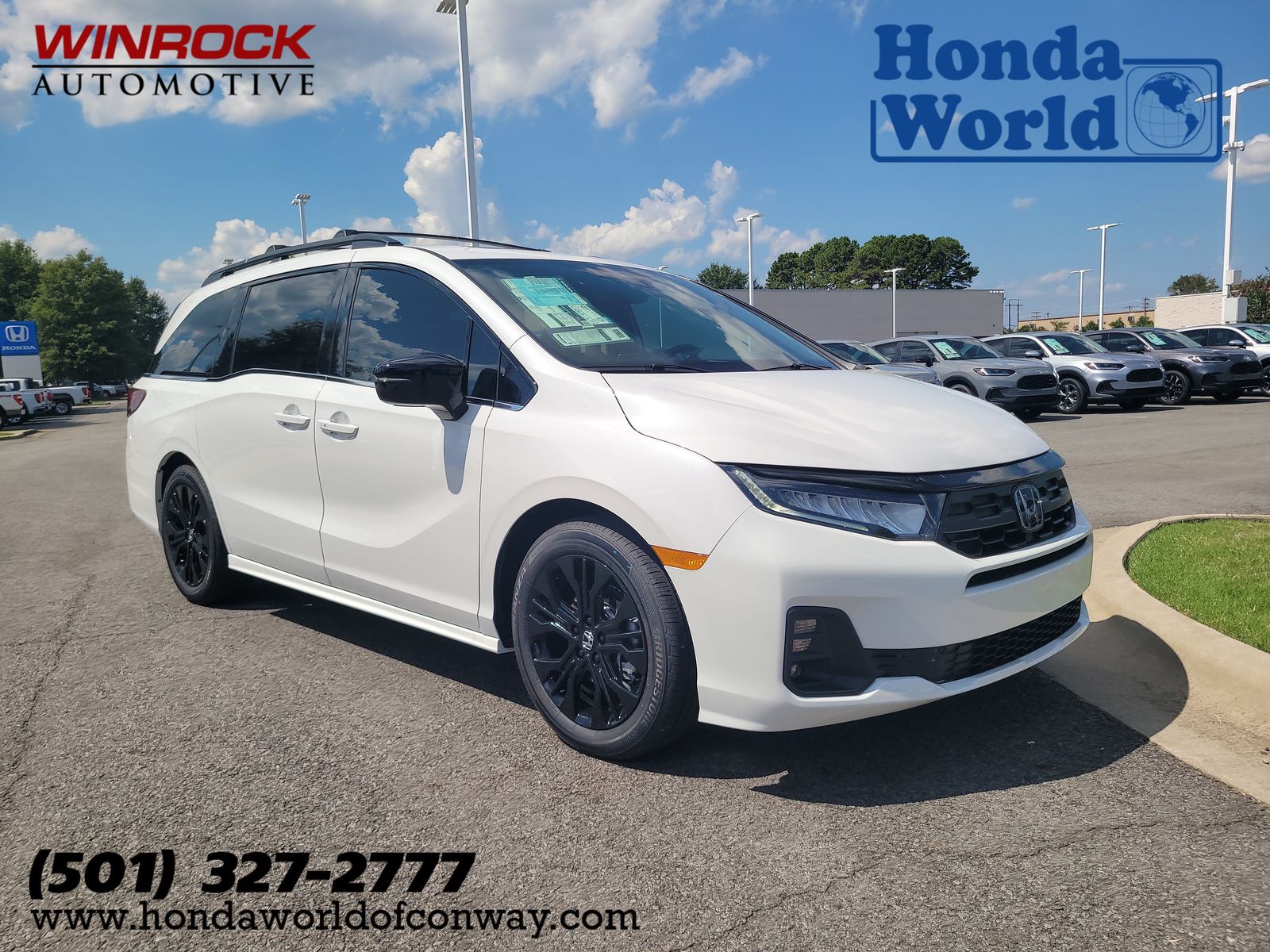Platinum White Pearl 2027 Honda Odyssey Minivan Front-Wheel Drive Automatic