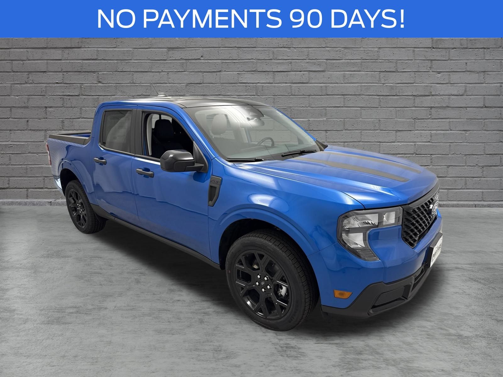 Velocity Blue 2026 Ford Maverick Pickup Truck All-Wheel Drive Continuously Variable Transmission