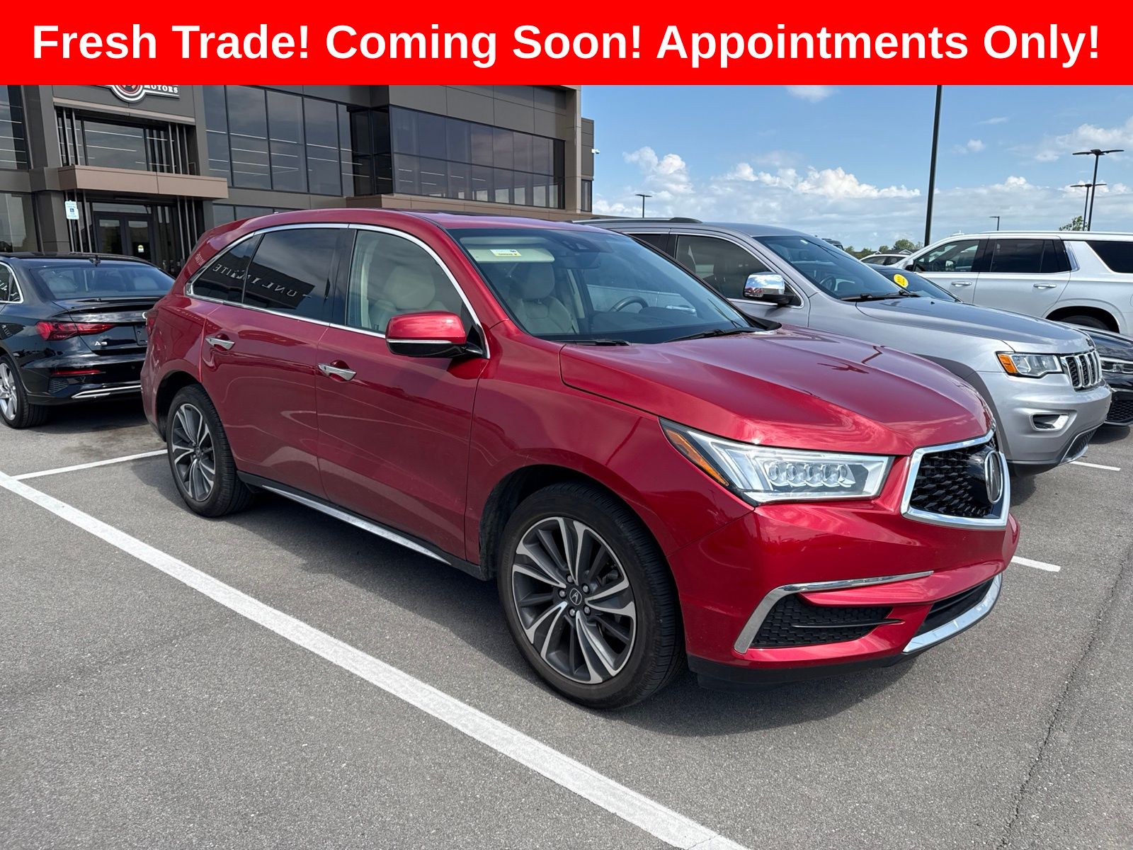 Performance Red Pearl 2020 Acura MDX SUV / Crossover All-Wheel Drive 9-Speed Automatic