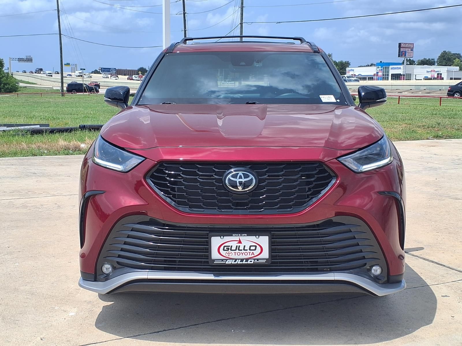 2026 Toyota Highlander XSE Red at Don McGill Toyota