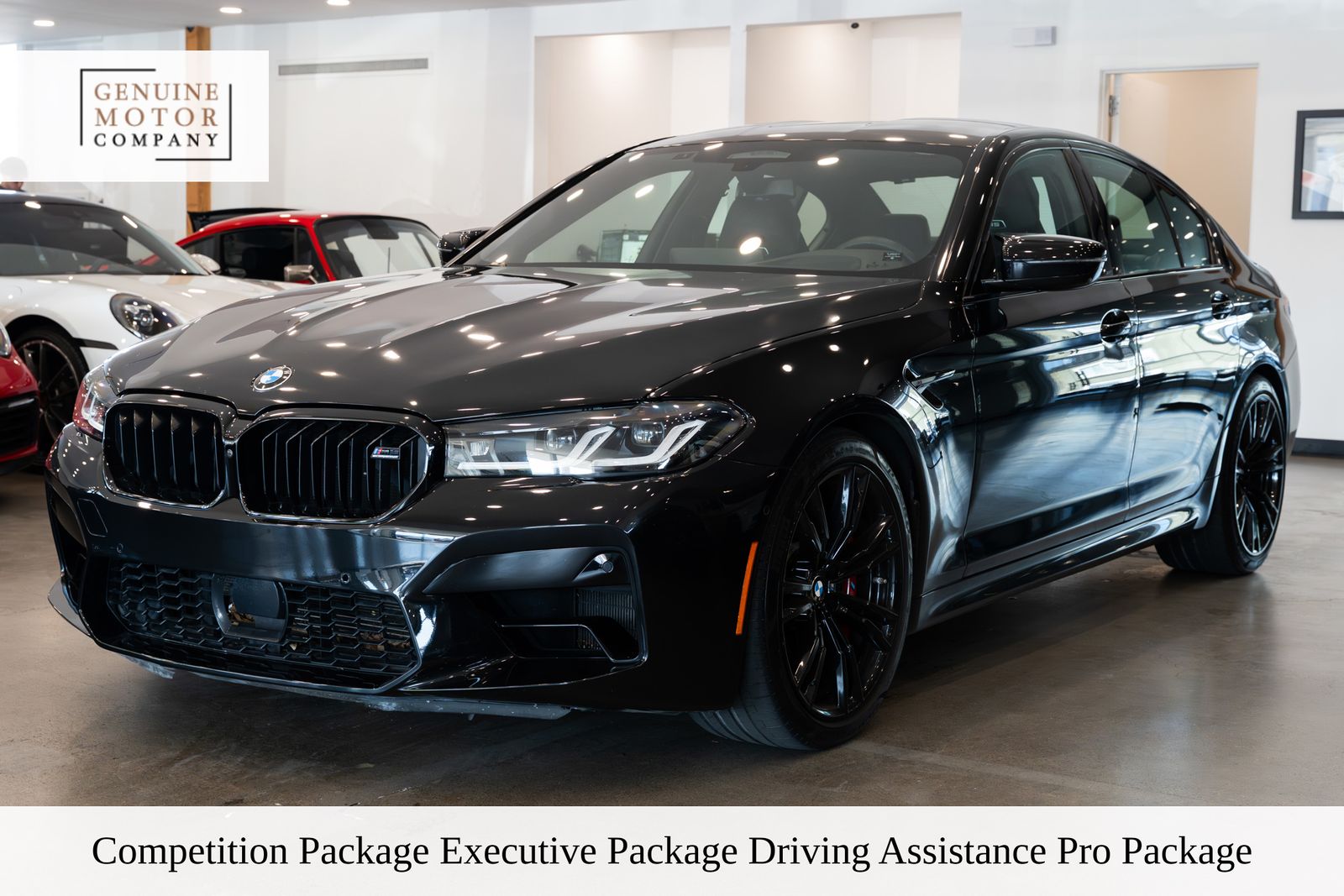 Black Sapphire Metallic 2023 BMW M5 Sedan All-Wheel Drive 8-Speed Automatic