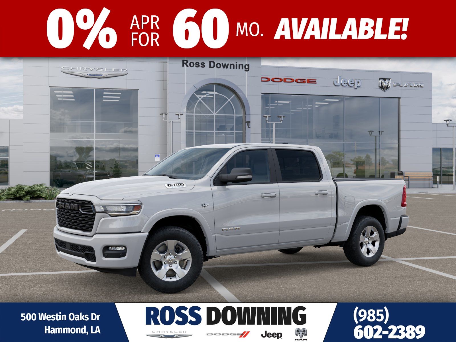 2026 RAM 1500 Big Horn Crew Cab 4WD