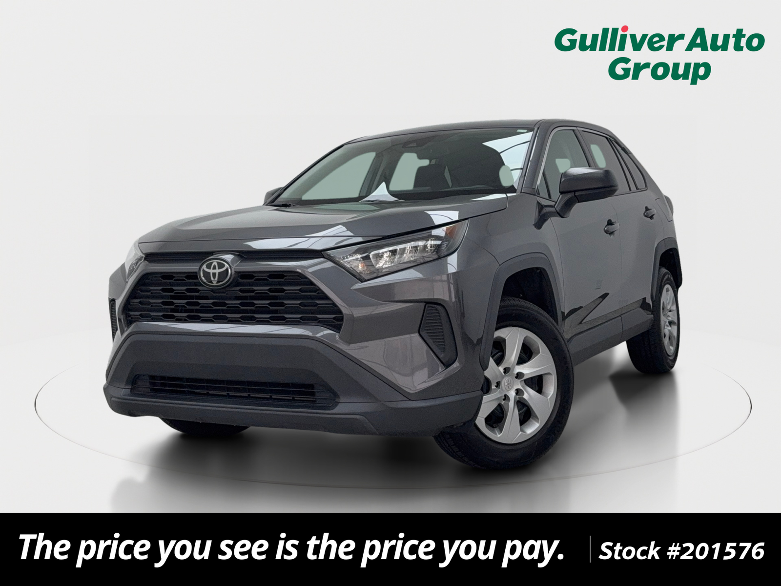 Magnetic Gray Metallic 2022 Toyota RAV4 SUV / Crossover Front-Wheel Drive 8-Speed Automatic