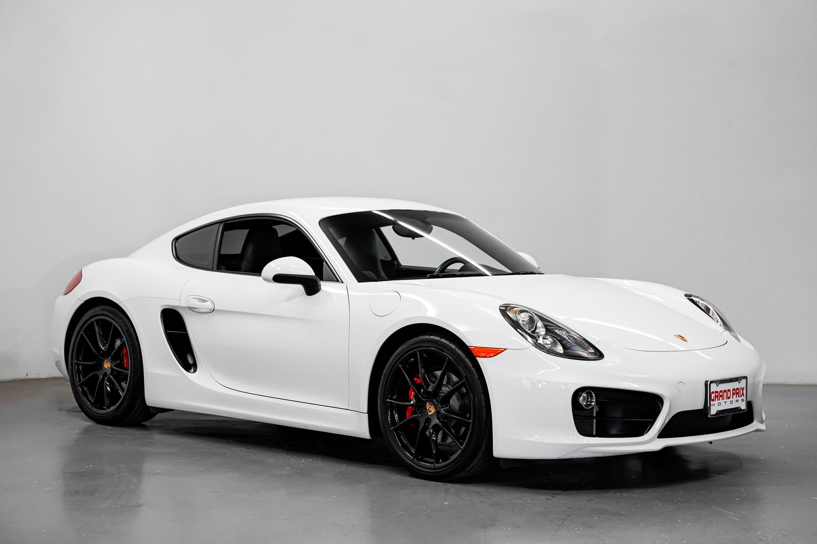 White 2014 Porsche Cayman Coupe Rear-Wheel Drive 7-Speed Automatic