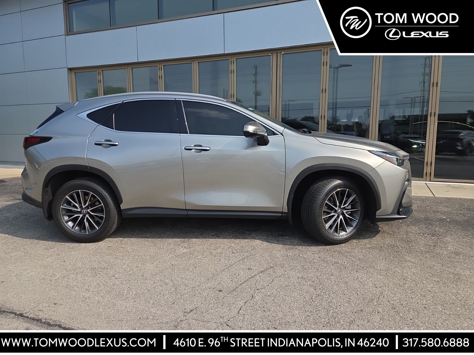 Atomic Silver 2025 Lexus NX SUV / Crossover All-Wheel Drive 8-Speed Automatic